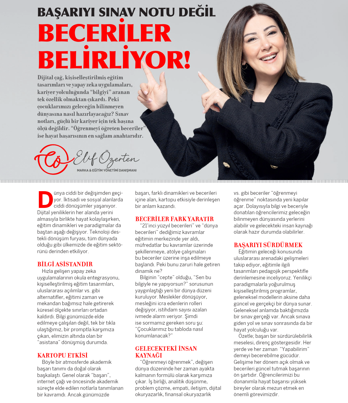 Artı Eğitim Dergisi, Temmuz 2026